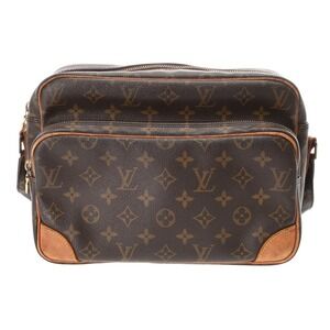 Louis Vuitton Monogram Nile Brown Canvas Shoulder Bag